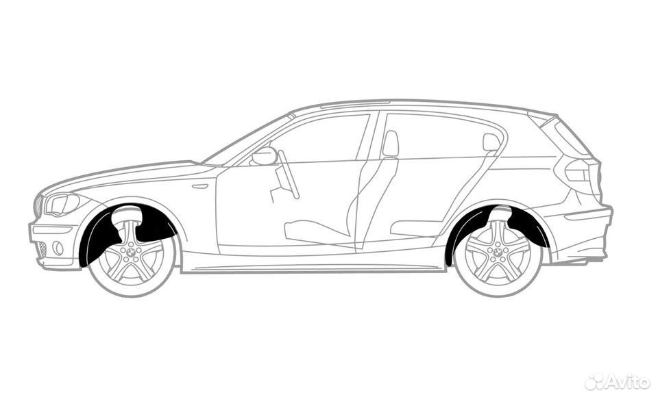 Подкрылки задние Nissan Pathfinder