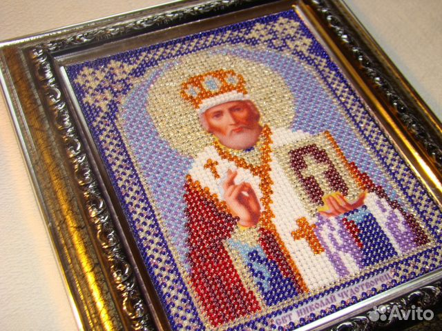Иконы вышитые бисером своими руками цена