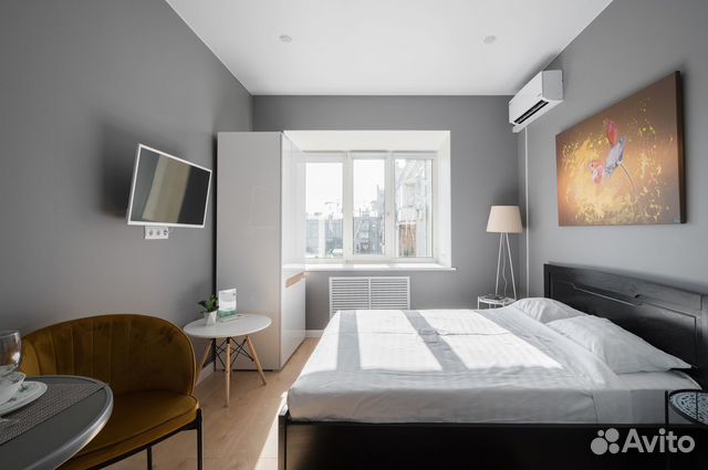 Квартира-студия, 18 м², 1 кровать
Квартира-студия, 18 м², 1 кровать