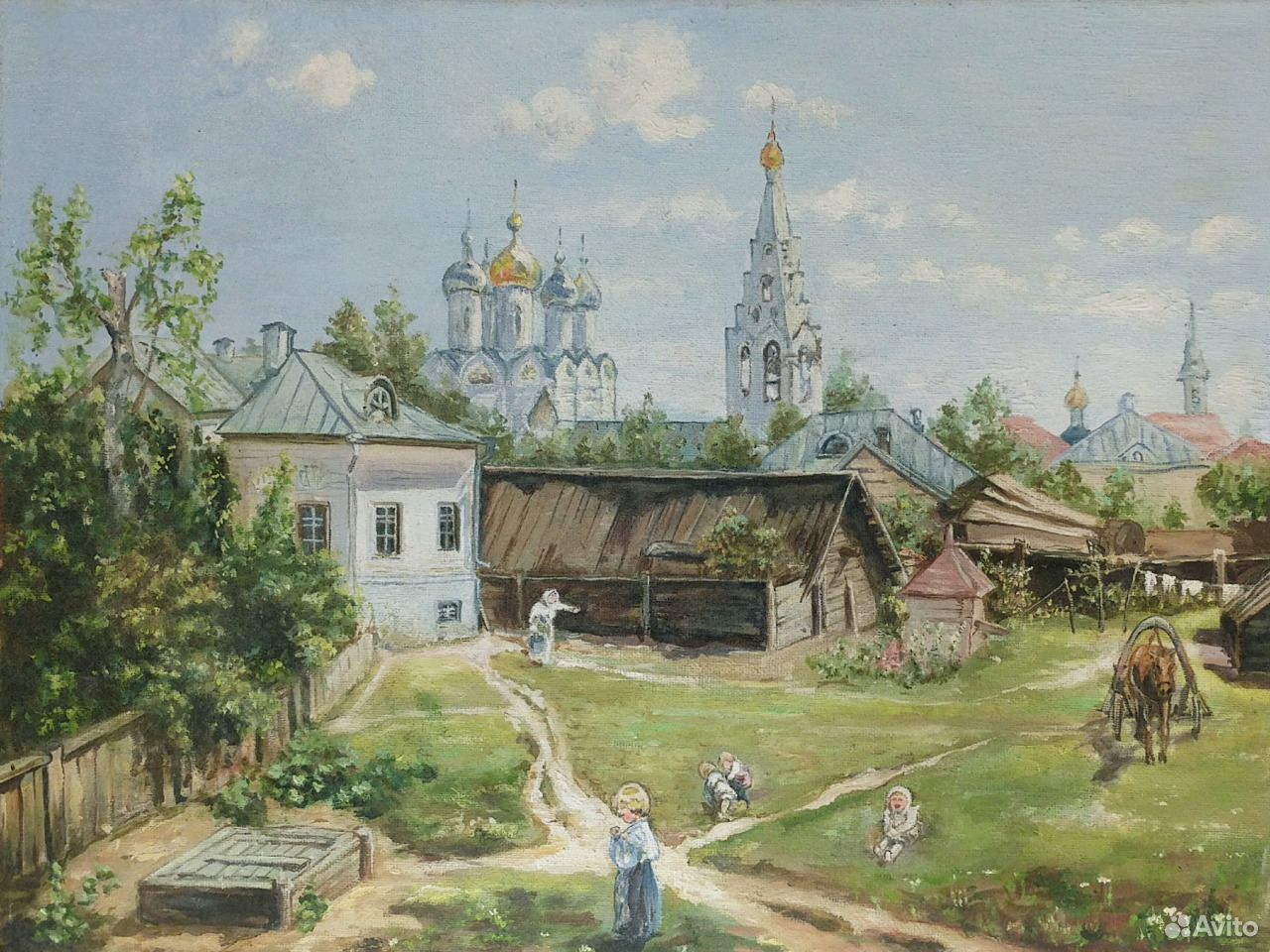 Поленов Московский дворик