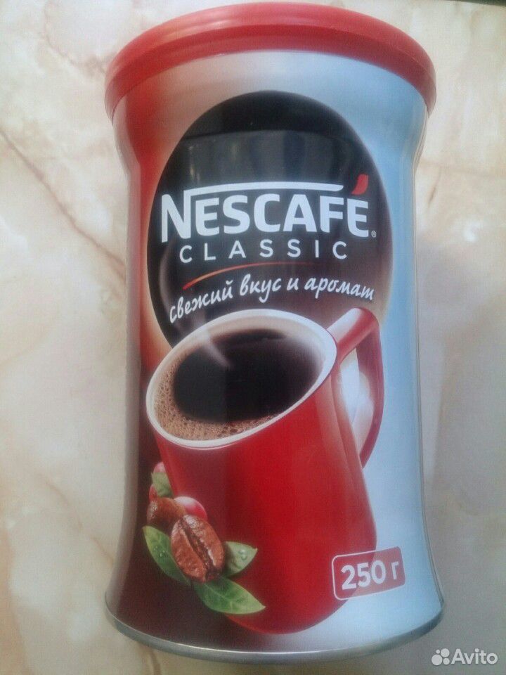 Кофе Nescafe, растворимый, 250 гр купить на Зозу.ру - фотография № 1