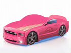 Кровать машина Мустанг+ розовый объявление продам