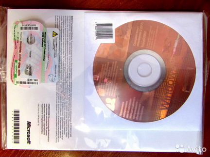 Лицензионная Windows XP (SP-2)