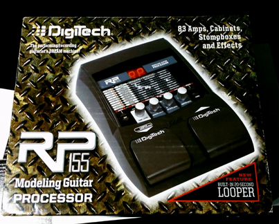 Гитарный процессор digitech rp155