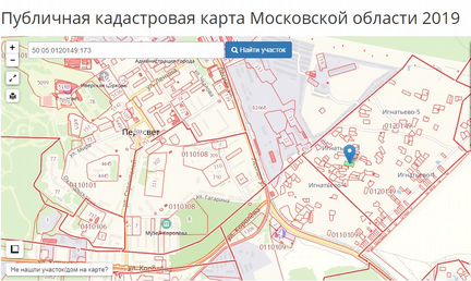 Московская кадастровая карта