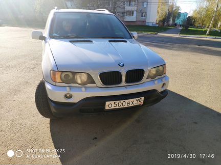 BMW X5 3.0 AT, 2003, внедорожник