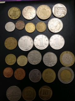 Обмен иностранными монетами