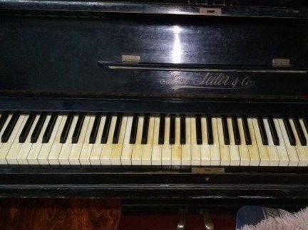 Пианино антикварное старинное немецкое
