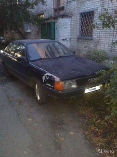 Audi 100 1.8 МТ, 1986, седан, битый
