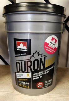 Моторное масло Petro-Canada Duron UHP 10W-40 20л