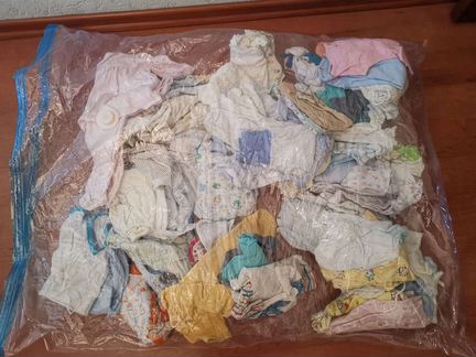 Одежда детская мешком, от 0 до 6 месяцев