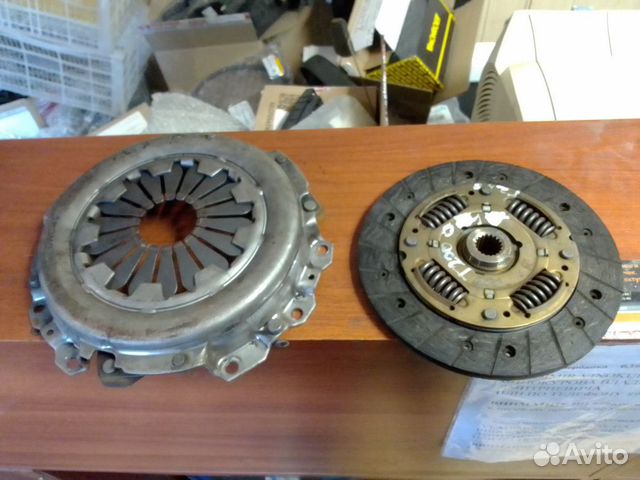 Сцепление, корзина диск Шевроле Авео Т200, Т250