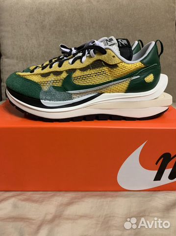 nike x sacai vaporwaffle tour yellow