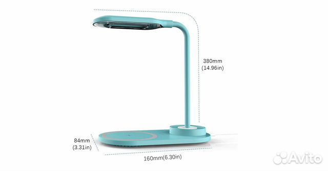 Светодиодный светильник USB беспроводной зарядкой