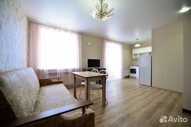 

Квартира-студия, 27 м², 2 кровати
