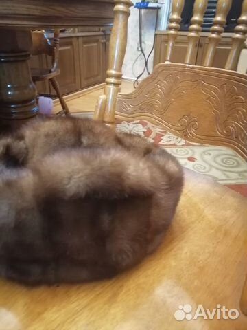 Шапка норковая женская бу