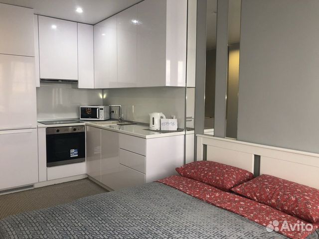 

Квартира-студия, 35 м², 1 кровать