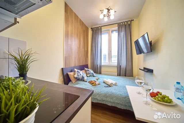 

Квартира-студия, 16 м², 1 кровать