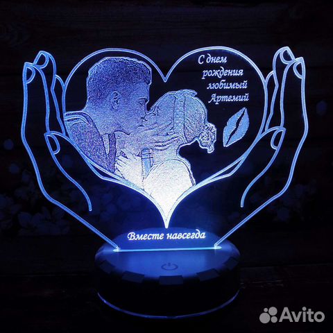 3D Светильник/ночник (на заказ)