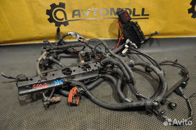 Коса двигателя skoda fabia 5J2