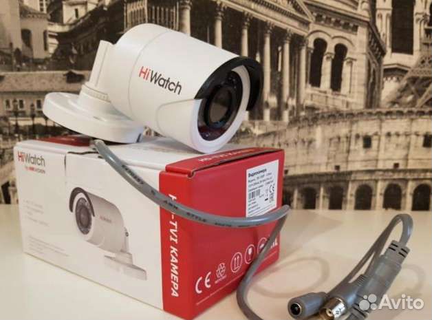 Камера видеонаблюдения с exir подсветкой