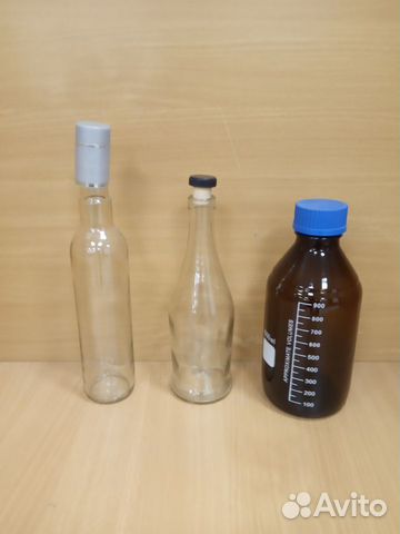 Бутылки стеклянные