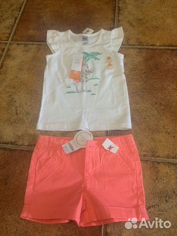 Gymboree новый комплект на лето из США 5-6 лет