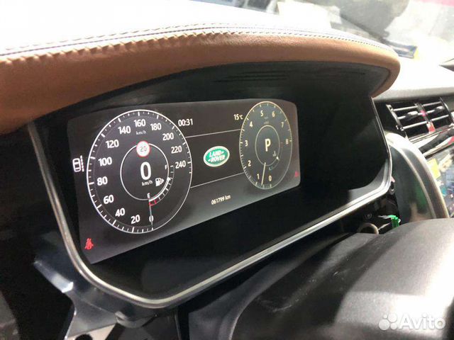 TFT щиток замена на RR Sport 2,LR Discovery 5