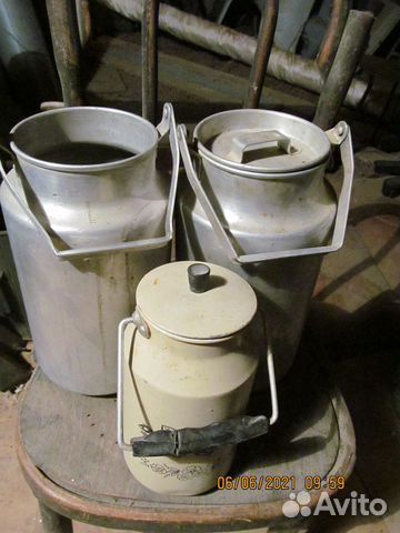 Бидон алюминиевый