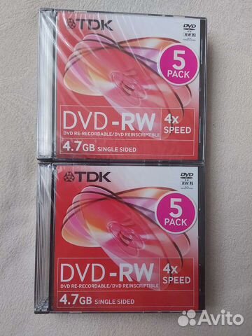 Диски новые DVD-RW
