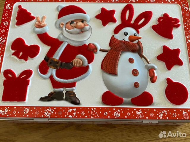 Новогодний сундучок шкатулка