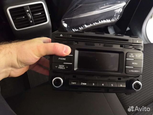 Штатная магнитола Kia sportage 4