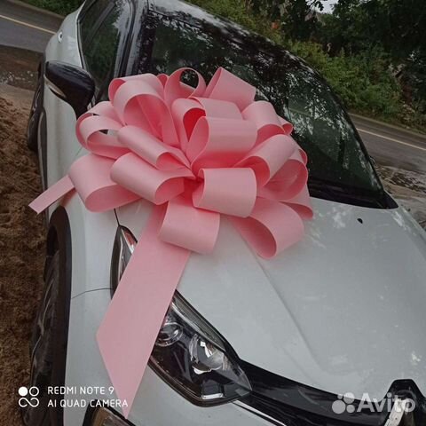 Бант подарочный на машину