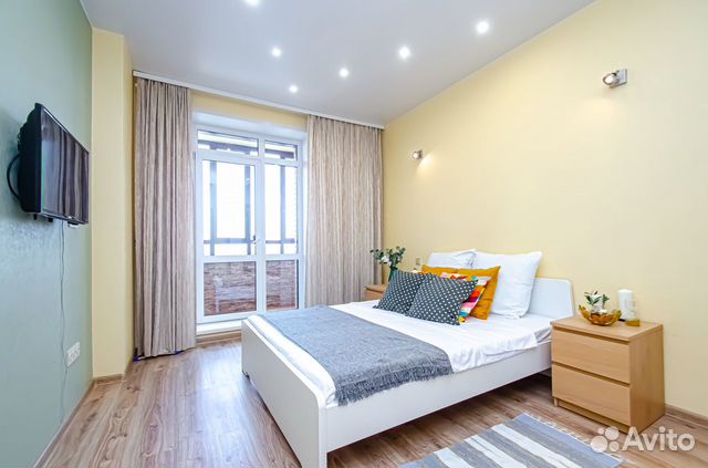 

2-к. квартира, 46 м², 2 кровати