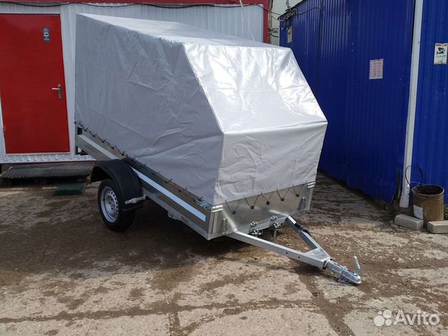 Прицеп легковой оцинкованный 2.5*1.3 от пфс