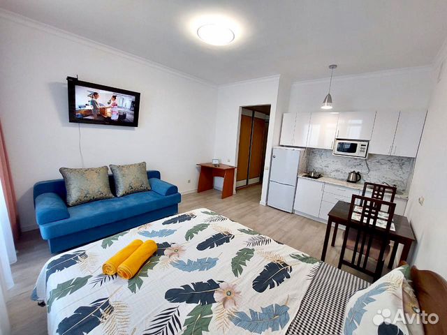 

Квартира-студия, 30 м², 2 кровати