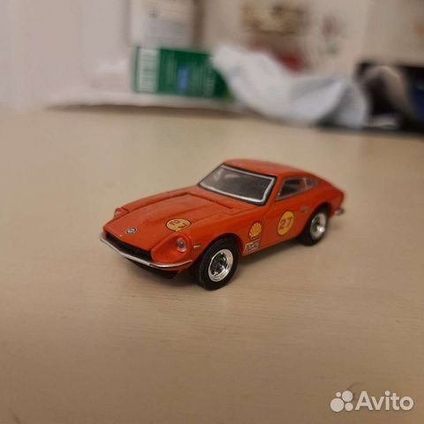 1971 Datsun 240 Z Greenlight 1:64 распак