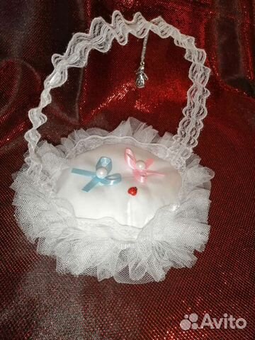 Свадебная корзинка для колец