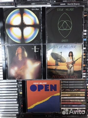 Музыкальные cd диски Steve Hillage Gong