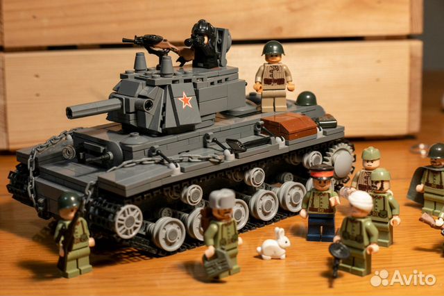 Лего Танк кв-1 (lego brickmania kv 1) в Москве, цена 20 000 руб ...
