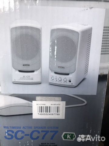 Колонки для компьютера aiwa 20вт новые