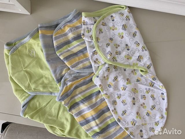 Пеленка кокон на липучках SwaddleMe из органическо