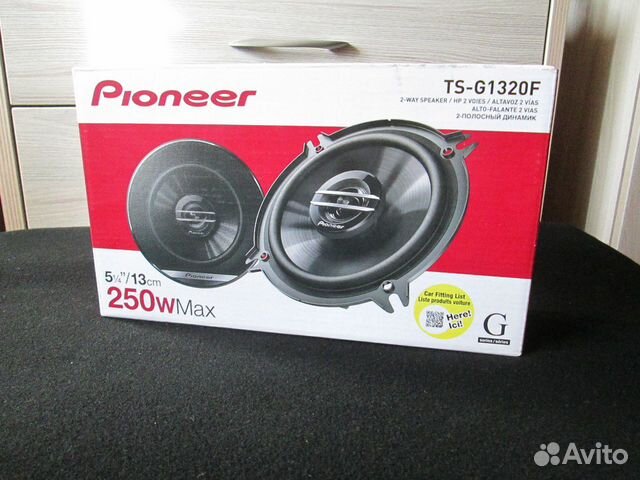 Автомобильная акустика Pioneer TS-G1320F