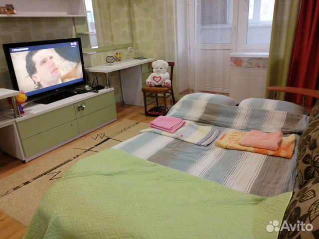 

1-к. квартира, 49 м², 2 кровати