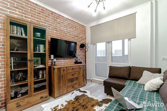 

1-к. квартира, 40 м², 2 кровати