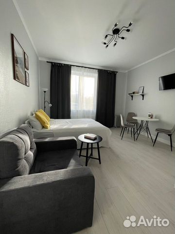 

Квартира-студия, 27 м², 2 кровати