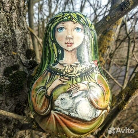 Матрешка -неваляшка музыкальная