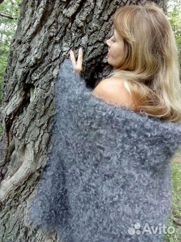 Платок шаль пуховый. очарование