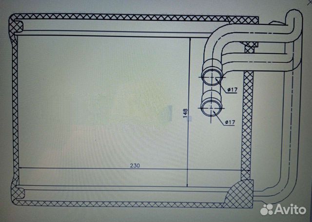 Новый радиатор печки hyundai sonata