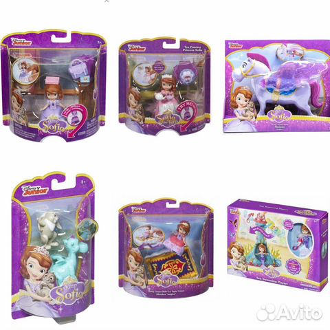 Disney Sofia / Наборы с куклой Mattel Disney София